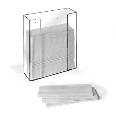 Acrylic C-Fold Paper Towel Dispenser - Braeside Displays